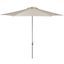 Hurst Beige 9 Easy Glide Market UV Resistant Umbrella