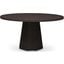 IE Series Kaia Round Dining Table In Charcoal