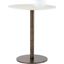 Ikon Enco Antique Gold and White Bar Table