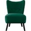 Imani Green Velvet Accent Chair