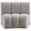 Infinity Boucle Fabric Modular Chair In Taupe
