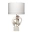 Intertwined Table Lamp In White