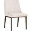 Irongate Halden Beige Linen Fabric Dining Chair Set of 2