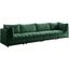Jacob Velvet Modular Sofa In Green