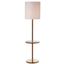 Janell Brown 65 Inch Tall End Table Floor Lamp