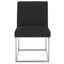 Jenette Dining Chair In Black/Silver - KNT7042H