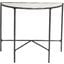 Jessa Forged Metal Console Table In Black