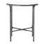 Jessa Metal Round End Table In Silver