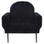 Josh Channel Tufted Chair In Black