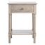 Josie 1 Drawer Accent Table in Greige