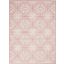 Jubilant Ivory And Pink 4 X 6 Area Rug