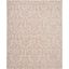 Jubilant Ivory And Pink 7 X 10 Area Rug