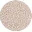 Jubilant Ivory And Pink 8 Round Area Rug