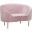 Julesboro Pink Velvet Chair