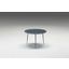 Kaii Black Marble Low End Table