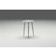Kaii Gray Marble Tall End Table