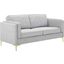 Kaiya Fabric Sofa In Light Gray