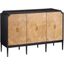 Kallista Cabinet In Black and Taupe