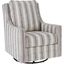 Kambria Ivory And Black Accent Chair
