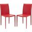 Karna Red 19 Inch Dining Chair