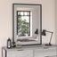 Kathy Ireland Home By Bush Furniture Atria Bedroom Mirror In Platinum Gray