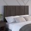 Kathy Ireland Home by Bush Furniture Atria Full/Queen Size Headboard in Charcoal Gray