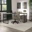 Kathy Ireland Home By Bush Furniture City Park 60W Industrial L Shaped Desk With Mobile File Cabinet In Driftwood Gray