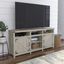 Kathy Ireland Home by Bush Furniture Cottage Grove 65W Farmhouse Tv Stand For 75 Inch Tv in Cottage White