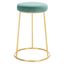 Kellie Round Counter Stool in Gold BST7507C