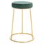 Kellie Round Counter Stool in Green