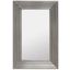Kerry Large Rectangular Wall Mirror In Silver