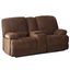 Kevin Reclining Loveseat In Brown