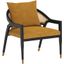 Kirsten Lounge Chair In Gold Sky