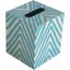 Kleenex Turquoise And Cream Zebra Box
