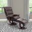 Knight Robust Swivel Recliner with Ottoman