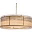 Kore Large Chandelier In Brass And Clear