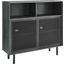 Kurtis 47 Inch Display Cabinet In Charcoal