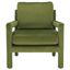 Kye Accent Chair in Olive Green
