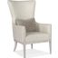 Kyndall Club Chair With Accent Pillow In Beige