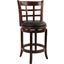 Kyoto 24 Inch Swivel Counter Stool In Cherry