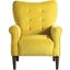 Kyrie Yellow Accent Chair