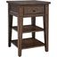 Lake House Brown Chair Side Table