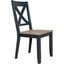Lakeshore X Back Side Chair (Navy) (Set of 2)