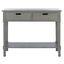 Landers 2 Drawer Console in Distressed Grey