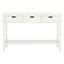 Landers 3 Drawer Console in Distressed White