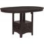 Lavon Cappuccino Counter Height Table
