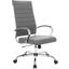 Leisuremod Benmar High-Back Leather Office Chair BOT19GRL