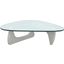 LeisureMod Imperial Triangle Coffee Table