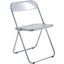Leisuremod Lawrence Acrylic Folding Chair With Metal Frame LF19CL