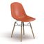 Lene Side Chairs Set of 2 In Coral